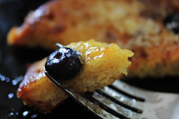 Sugar-crusted Vanilla Bean & Cinnamon French Toast