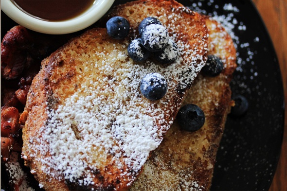 Sugar-crusted Vanilla Bean & Cinnamon French Toast