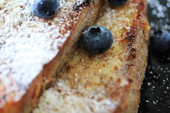 Sugar-crusted Vanilla Bean & Cinnamon French Toast