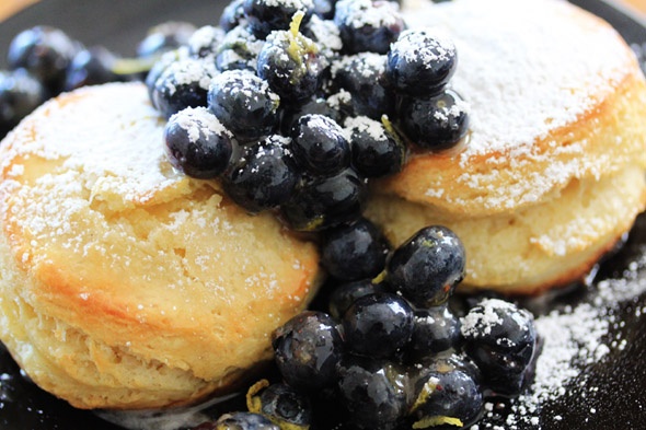 Blueberry & Lemon Shortcakes