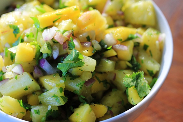 Pineapple & Mango Salsa