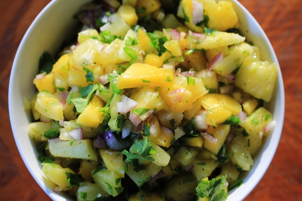 Pineapple & Mango Salsa