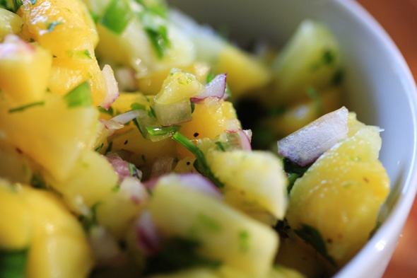 Pineapple & Mango Salsa