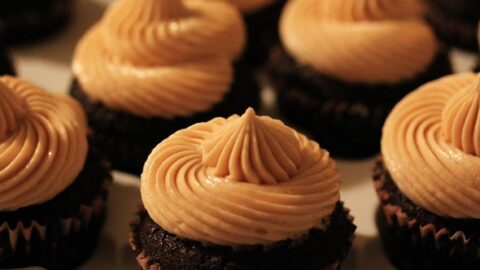 Image for Chocolate Stout Cupcakes with Peanut Butter Buttercream