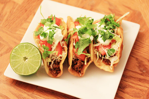 Tex-Mex Beef Tacos