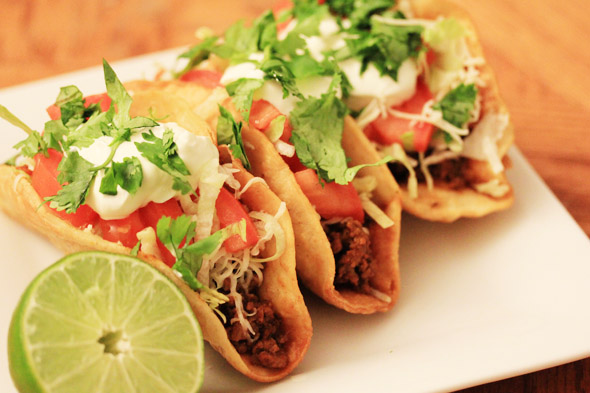 Tex-Mex Beef Tacos