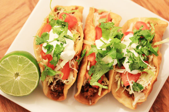 Tex-Mex Beef Tacos