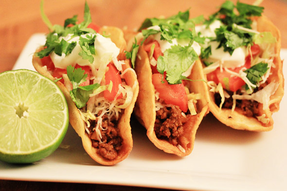 Tex-Mex Beef Tacos