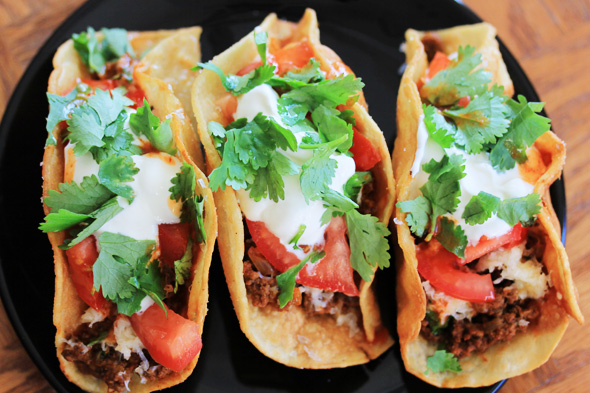 Tex-Mex Beef Tacos