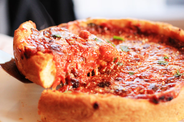 Chicago-Style Deep Dish Pizza Recipe - Chisel & Fork