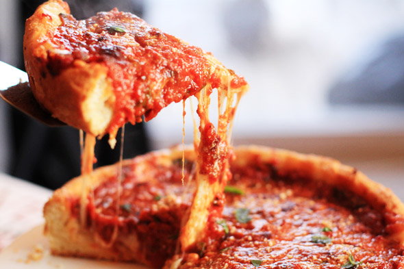 Chicago-Style Deep Dish Pizza Recipe - Chisel & Fork