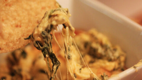 Image for Hot, Cheesy Spinach & Artichoke Dip