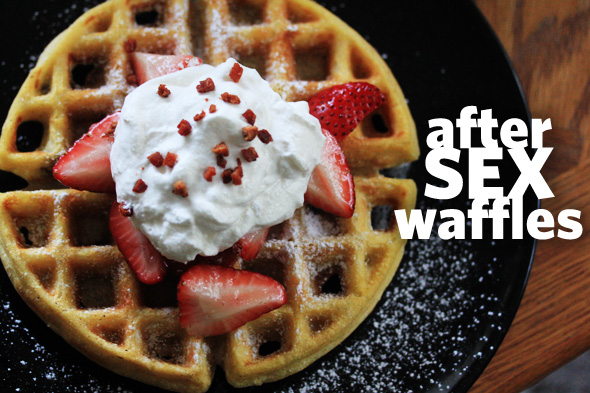 Ultimate After Sex Waffles