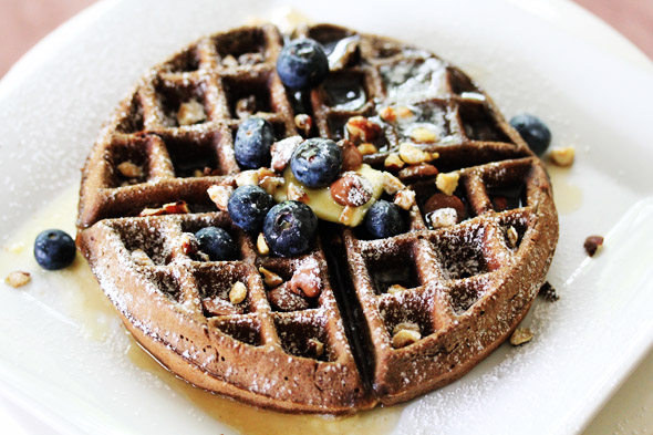 Double Chocolate Waffles