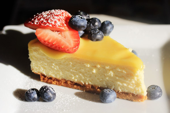 Meyer Lemon Cheesecake