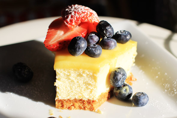 Meyer Lemon Cheesecake