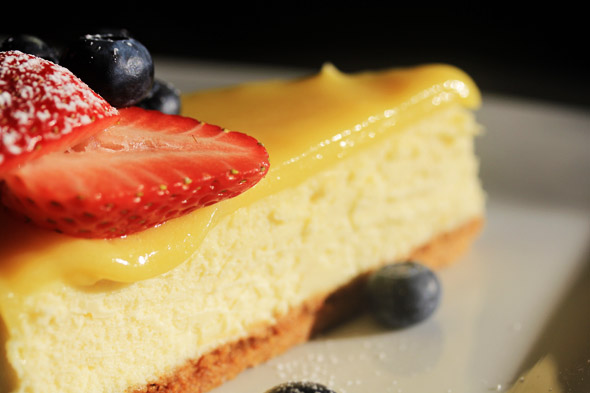 Meyer Lemon Cheesecake