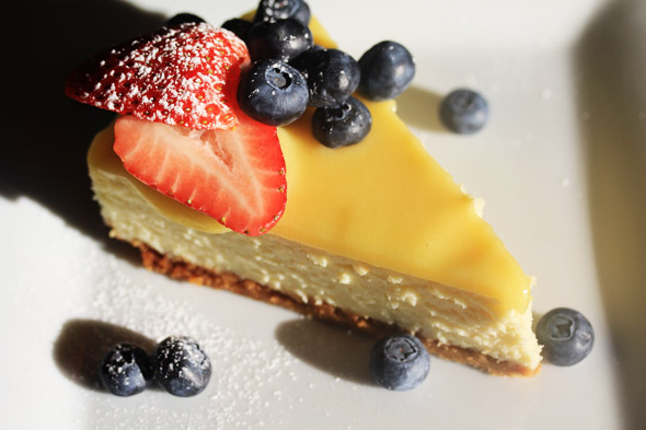 Meyer Lemon Cheesecake