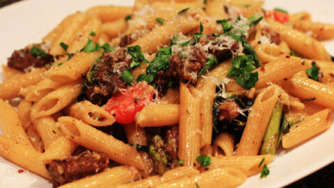 Image for Sexy Sausage and Vegetable Pasta
