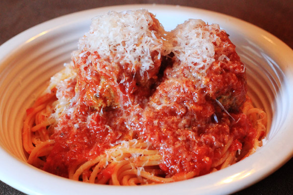 Signature Spaghetti and Meatballs