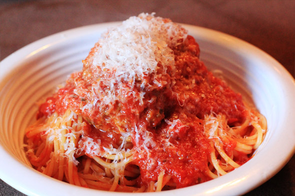 Signature Spaghetti and Meatballs