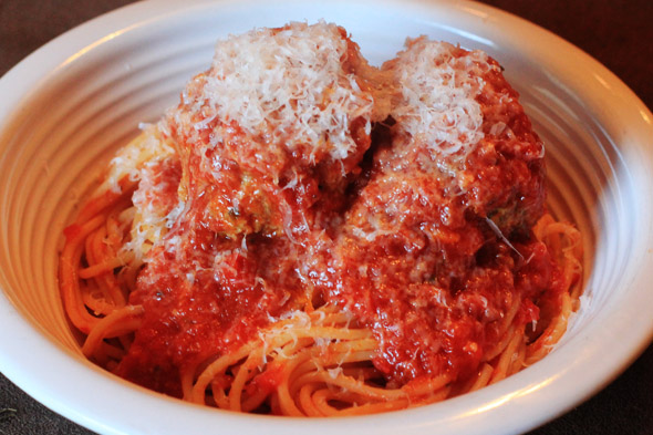 Signature Spaghetti and Meatballs