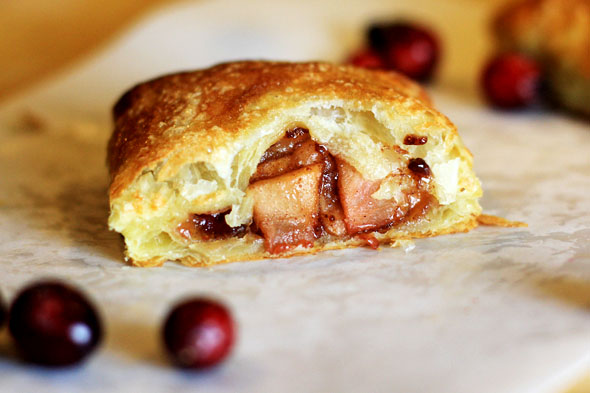 Handheld Apple & Cranberry Pies