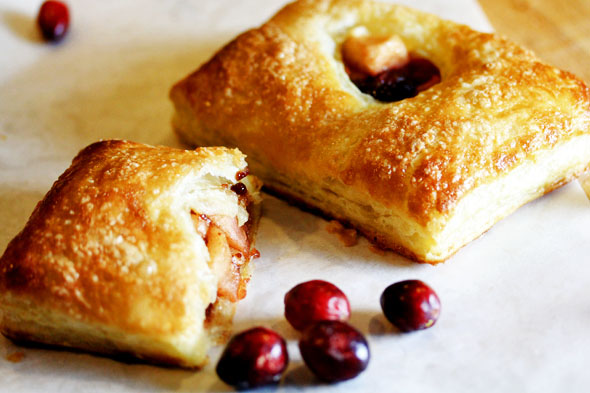 Handheld Apple & Cranberry Pies