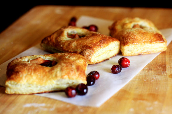 Handheld Apple & Cranberry Pies