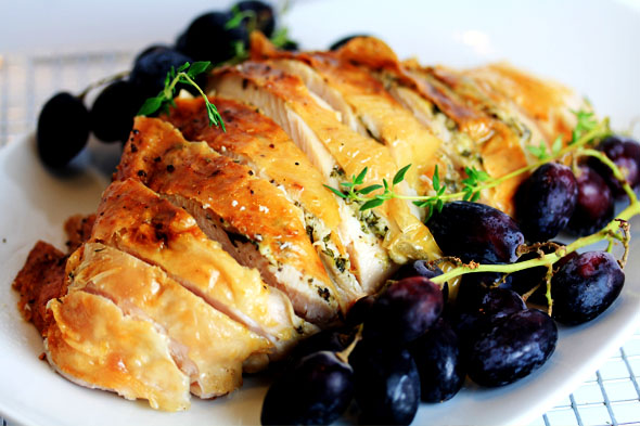 Lemon and Herb Roast Turkey Breast