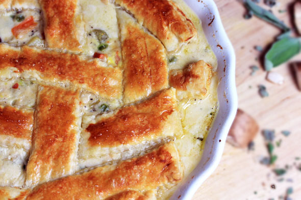 Creamy Turkey Pot Pie