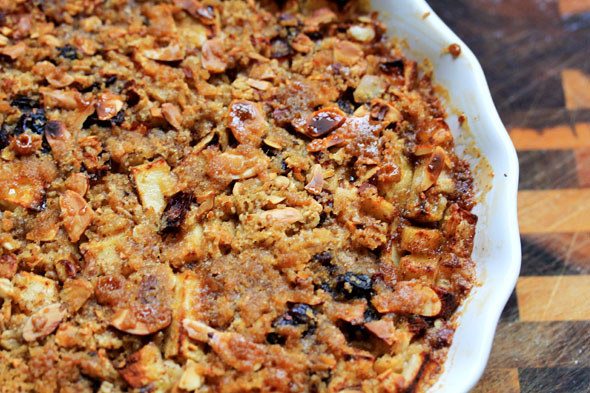 That texture on top is everything. It really balances out the entire dish, as the oatmeal itself is very moist and creamy.