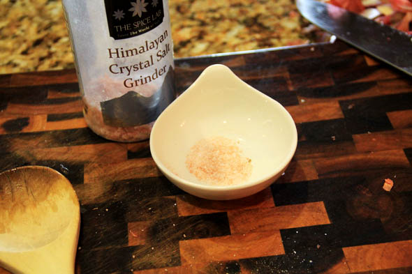 Get a good pinch of Himalayan sea salt ready..