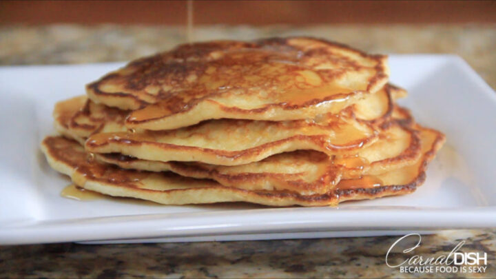 Image for Buttery "Buttermilk" Pancakes | A Kitchen Hack