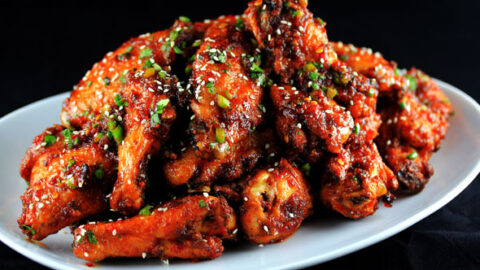Image for Sweet-n-Spicy Garlic Ginger Chicken Wings