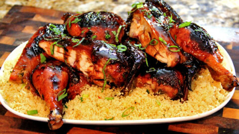 Image for Pomegranate, Garlic and Herb Roasted Chicken