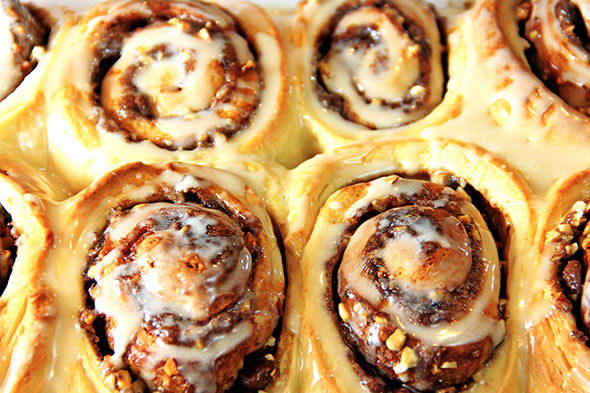 Mocha-Almond Cinnamon Rolls