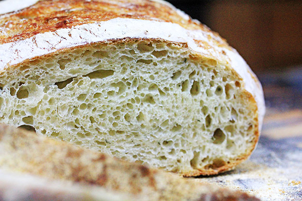 Crusty No-Knead Artisan Bread