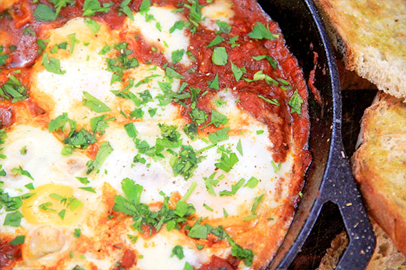 Shakshuka - Eggs in Purgatory