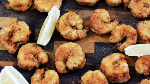 Image for Lemony Buttermilk Fried Tiger Shrimp