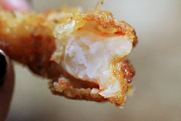 Lemony Buttermilk Fried Shrimp