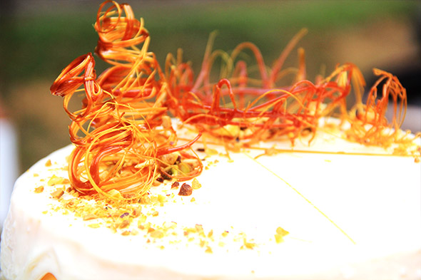 Carrot Cake with Maple Cream Cheese Frosting