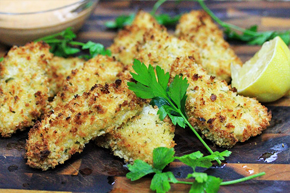 Crispy Oven-Baked Cod