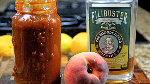 Image for Peach-Bourbon BBQ Sauce