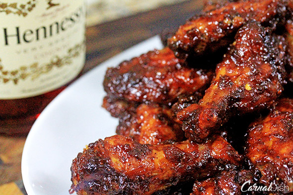 Orange-Hennessy BBQ Wings