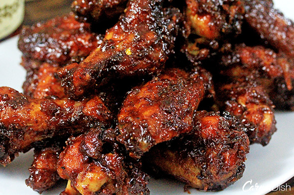 Orange-Hennessy BBQ Wings