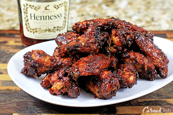 Orange-Hennessy BBQ Wings