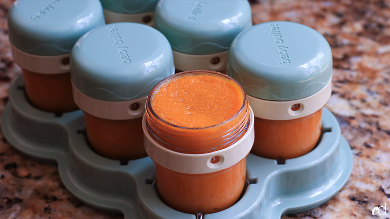 Baby Food | Cinnamon Sweet Potatoes