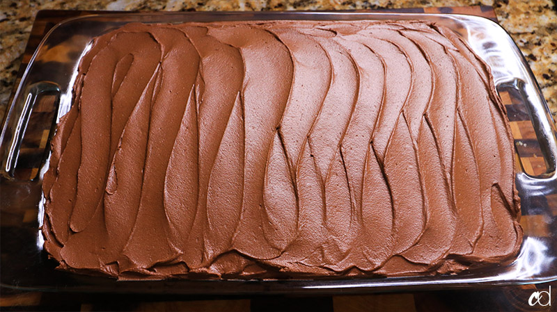Chocolate Sheet Cake - PMS Cure