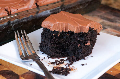 Chocolate Sheet Cake - PMS Cure